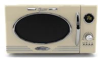 Melissa Vrijstaande Solo-Magnetron met Grill - 23 liter - 800W - Retro - Crème Wit