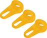 Deltafix Block it Chasse-roue - 3 pièces - Jaune