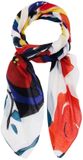 Desigual Sjaal Foulard Lyra Rectangle Multicolor Fuchsia