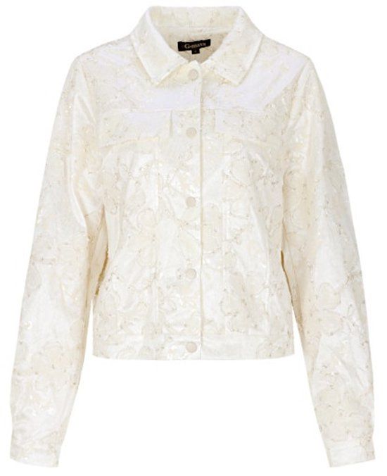 G-Maxx Jasje Jimena - Ecru - Katoen - Maat L - Vrouwen - Casual