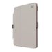 Speck iPad 10e generatie hoesje 2022 - slanke multi-range standaard, harde achterkant van de hoes - Apple Pencil Holder & Drop Protection - 10,9 inch iPad, camerasild - beukengrijs/kaneel