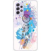 Samsung Galaxy A52 dreamcatcher color bedrukt siliconen hoesje