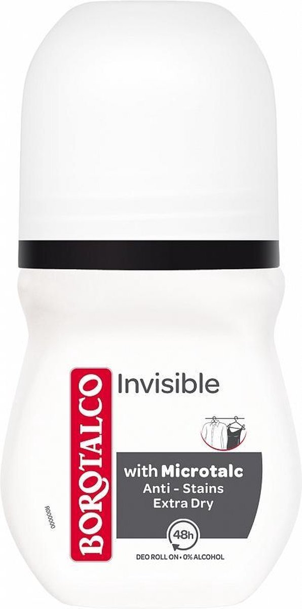 Borotalco Borotalco Deodorant Deoroller Invisible