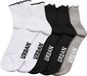 Urban Classics Girly Small Edge 4Pack Sokken - 35/38 - Multicolours