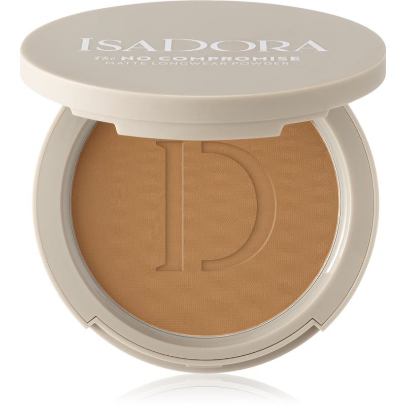 Isadora The No Compromise Matte Longwear Powder Unisex 7.0g Lichtbruin