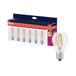 OSRAM LED Star VALUE A60, voordeelverpakking met 60 lampen, warmwit (2700K), 6.5W, E27-fitting, matglas