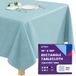 Gee Di Moda Rechthoek tafelkleed - 70 x 120 inch - Baby blauw