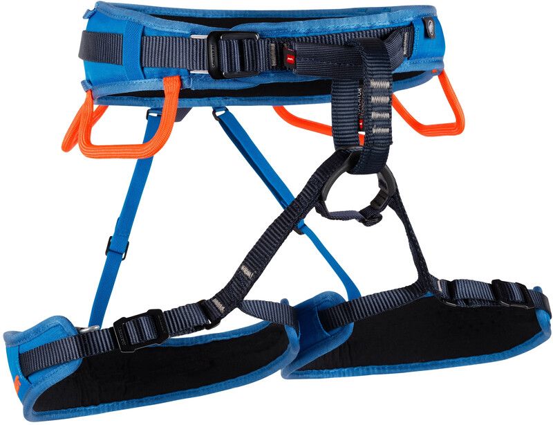 Mammut Ophir Fast Adjust Climbing Harness Men, Blue/Orange M 2023