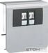 Tehalit apparaatdrager SL 20080907D1 aluminium