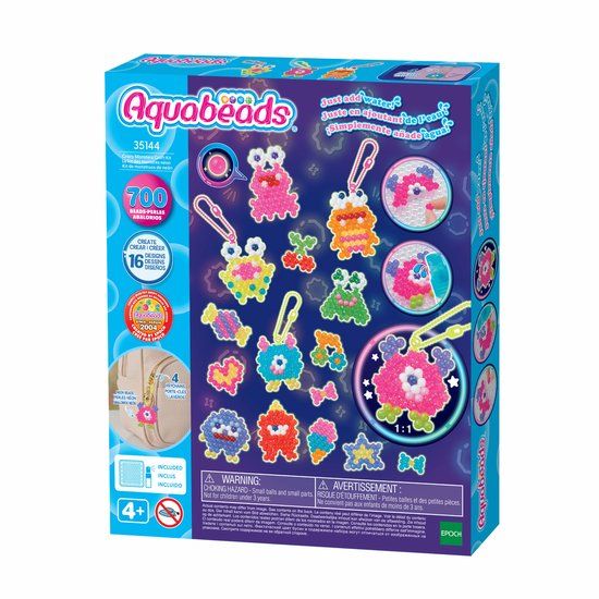 Aquabeads Neon Gekke Monsters set
