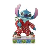 Enesco Jim Shore Kerst Stitch Pjs Beeldje