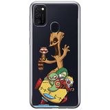 ERT GROUP mobiel telefoonhoesje voor Samsung M21 origineel en officieel erkend Marvel patroon Guardians of the Galaxy 020