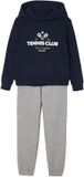 Vertbaudet Sportieve set met sweater met capuchon en joggingbroek voor meisjes