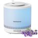 Homvana Luchtbevochtiger slaapkamer, 1,5L bovenste vulkoelnevel, kleine luchtbevochtiger voor babykinderkamer, planten en kinderkamers, 3-in-1 diffuser