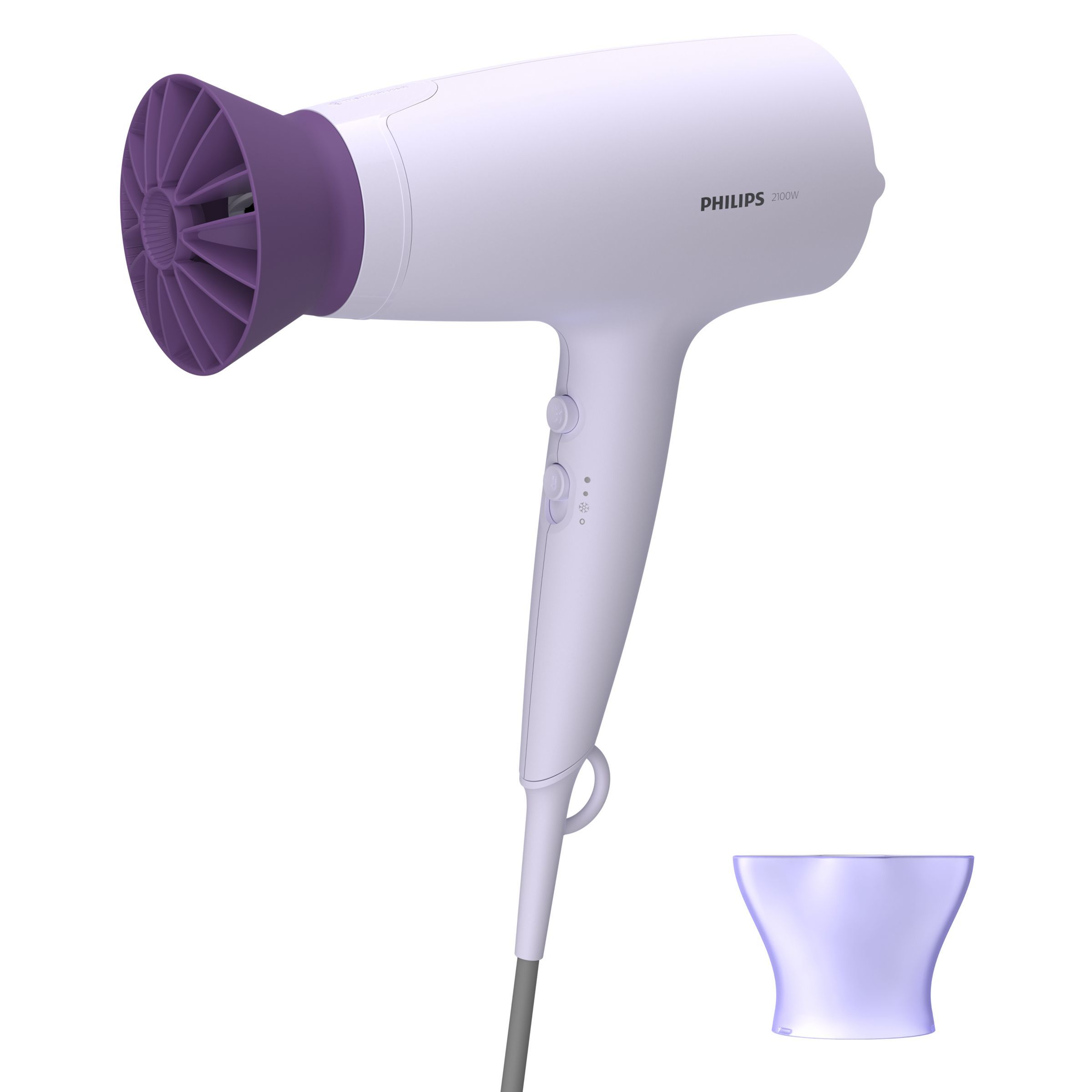 Philips 3000 series BHD341/10 - Haardroger - 2100W - Lila