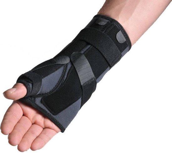 Ligaflex Manu Duimbrace / Polsspalk rechts - Maat Small - Zwart