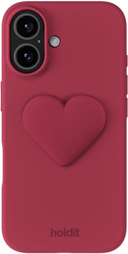 Holdit Silicone Sticker Heart - Red Velvet