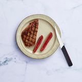 Sabatier x'ray steakmes, gemaakt in Frankrijk, 12 cm, roestvrijstalen lemmet