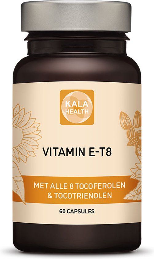 Kala Health Vitamine E T8 Compleet - 60 capsules