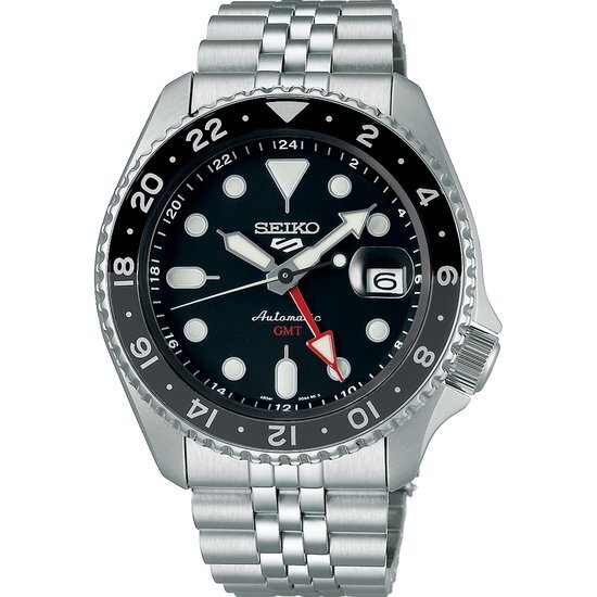 Seiko 5 Sports SSK001K1 GMT Heren Horloge