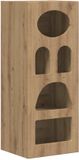 vidaXL Dressoir ELST Artisan Eiken Bewerkt hout 100,5 cm