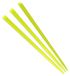 Plectres en plastique triangulaires, 4,5 pouces - 300 pièces - Vert citron