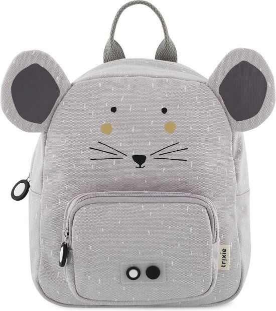 Trixie Rugzak Mrs. Mouse Lila - Kinderrugzak - 5.25L - Katoen