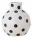 Bloomingville Fian vase Autre Céramique Bleu, Blanc
