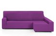 Martina Home Overtrek voor chaise longue, model Túnez, hoekdeel rechts kardinaal (vooraanzicht)