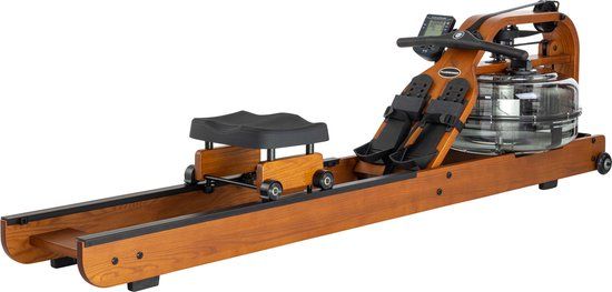 Fluid Rower Viking Pro V Roeimachine - Waterweerstand - Opklapbaar