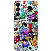 Samsung Galaxy A16 Bedrukt siliconen hoesje Graffiti 2