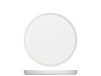 H&H Norway Set van 6 fruitborden van porselein, wit, 21 cm
