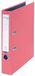 VON Leitz 5-pack ordner A4, karton met kunststof omslag, 50 mm rugbreedte, roze