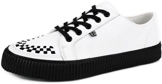 T.U.K. White Leather Upper Heren Sneakers - wit - EU42