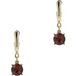 OTAZU Boucles d'oreilles grenat Taille : OS | Boucles d'oreilles Outlet | Femme
