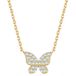Yokoamii Ketting geel goud zirkonia 45 cm