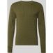TOMMY HILFIGER Pull 'Classic' vert olive