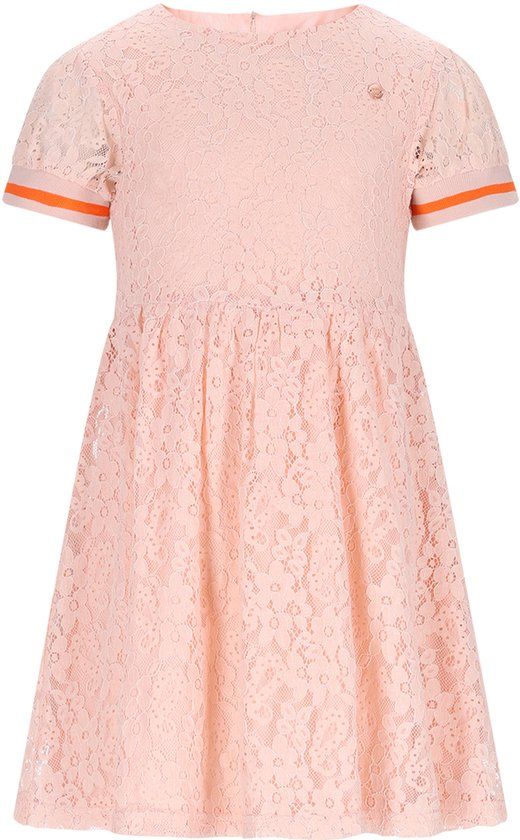 NONO Meisjes Jurk Mila - Maat 122/128 - Pale Blush Pink