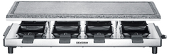 Severin RG 2374 Raclette Grill - 8 Personen - 1500W - Zwart/RVS