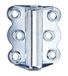 Alberts 341046 Charnière | auto-fermant | zingué bleu | 70 x 65 x 22 mm