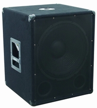 Omnitronic BX-1850 subwoofer / zwart