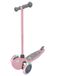 Albri, Roze driewielige step, kantelbaar, 50 kg draagvermogen, 3-8 jaar