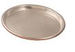 Vigor Blinky 94080-30 ronde bakplaat in vertind koper, 3 cm rand, 30 cm in diameter