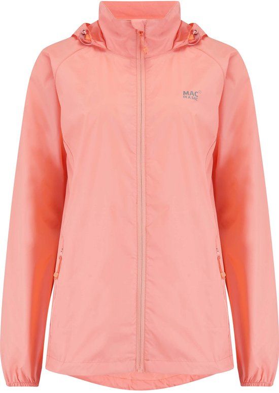 Mac in a Sac Soft Coral regenjas - Mac in a Sac - Unisex - Maat S - Roze