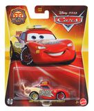 Mattel Disney Pixar Cars Radiator Springs Race & Rescue Lightning McQueen Auto 1:55 Metaal Rood/Geel