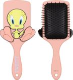 Tweety VICREG SPÓŁKA Z OGRANICZONĄ ODPOWIEDZIALNOŚCIĄ Tweety Looney Tunes - Zalmkleurige haarborstel, groot, plastic, plat