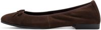 Tamaris - Dames - Ballerinas - Mocca Suède - Maat 38