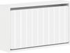 vidaXL Wandgemonteerde Schoenenkast ZWOLLE 71 x 17 x 43 cm Wit