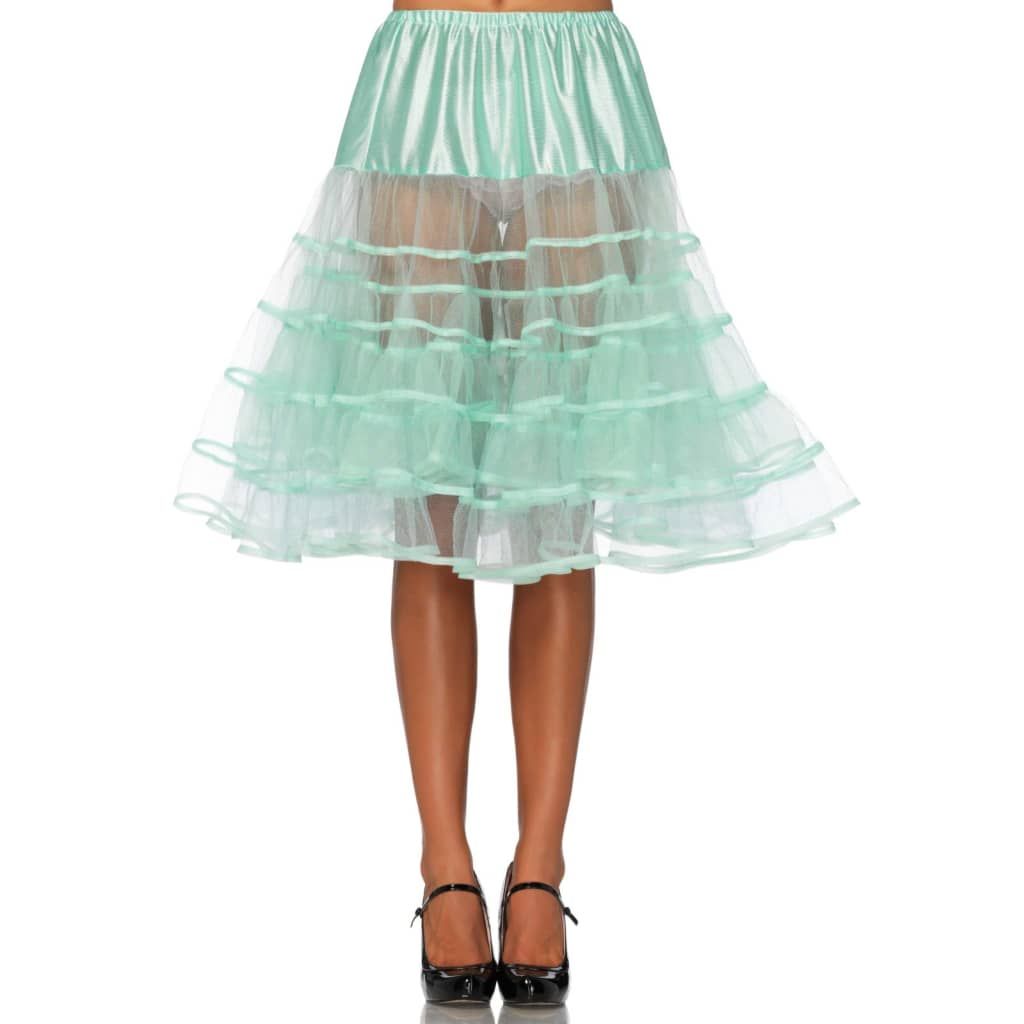 HANCA Knee-Length Petticoat - Mint - Polyamide - 0714718520681