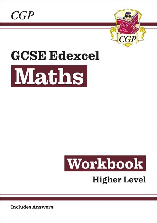 GCSE CGP Books GCSE Maths Edexcel Workbook Higher